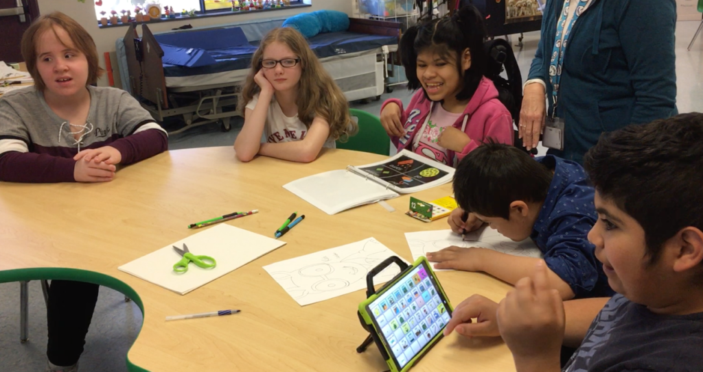 Students with AAC devices